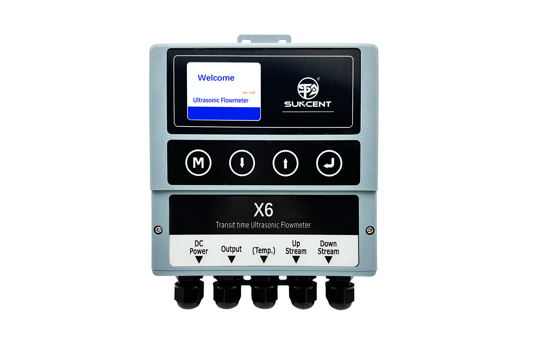 高精度插入式超聲波流量計X6產品展示